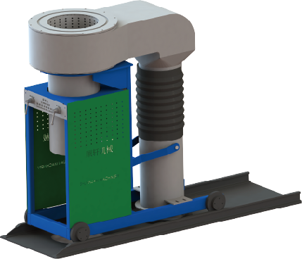 Производственная машина с полиэфиром